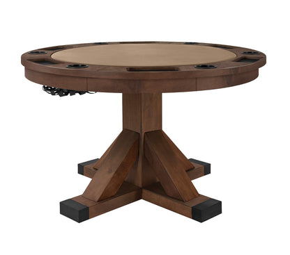 Sterling 3 in 1 Game Table With Bumper Pool - Rustic Series