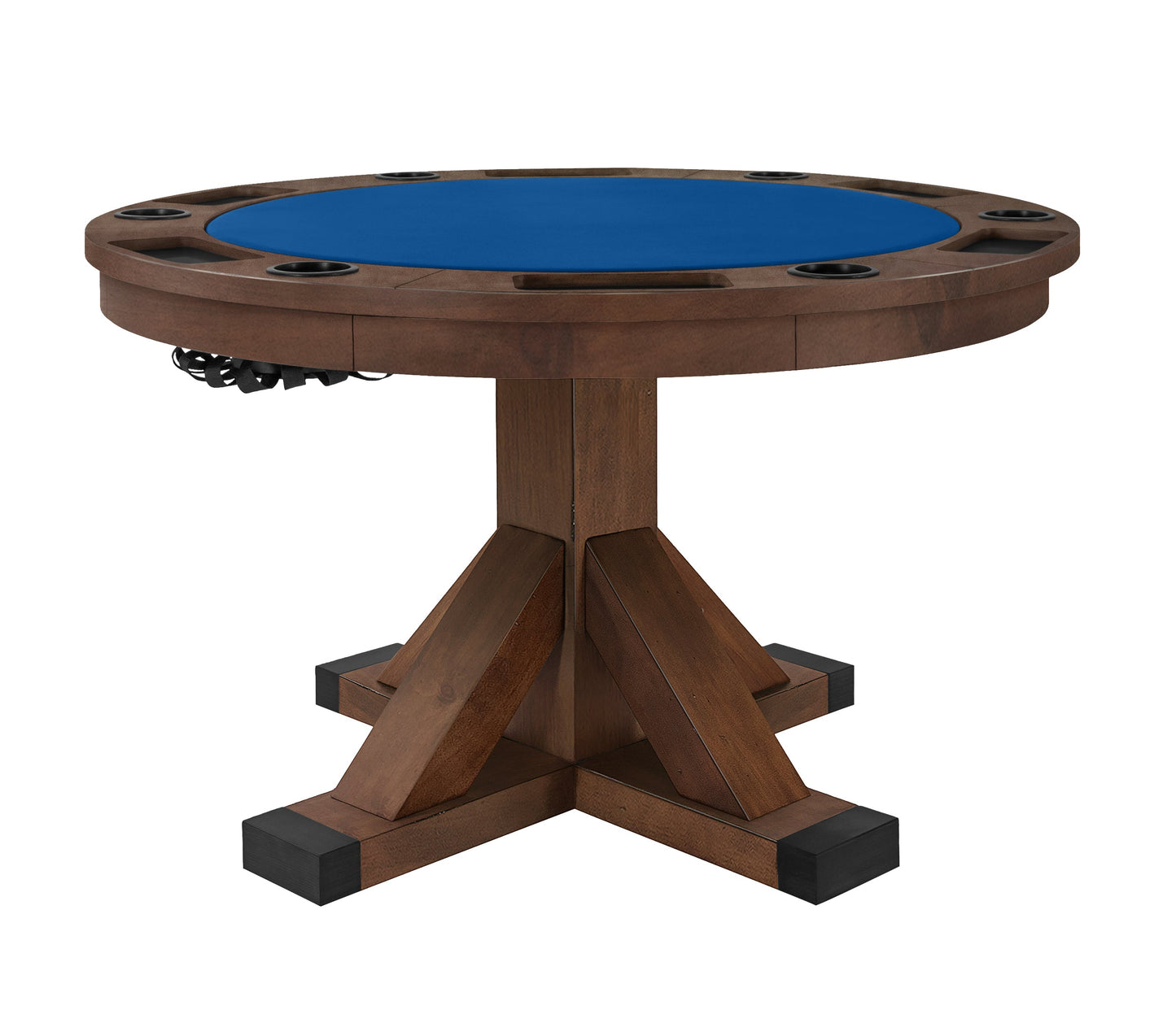 Sterling 3 in 1 Game Table With Bumper Pool - Rustic Series