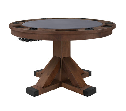 Sterling 3 in 1 Game Table With Bumper Pool - Rustic Series