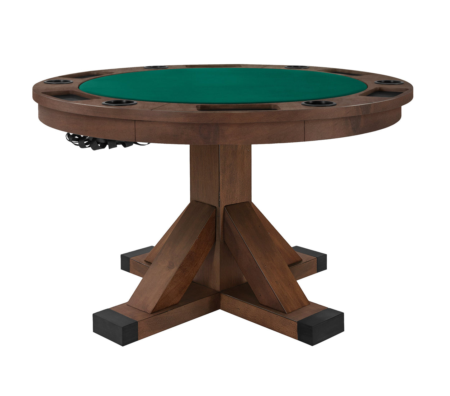 Sterling 3 in 1 Game Table With Bumper Pool - Rustic Series