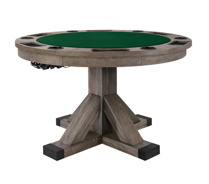 Sterling 3 in 1 Game Table With Bumper Pool - Rustic Series
