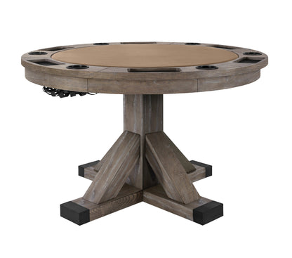 Sterling 3 in 1 Game Table With Bumper Pool - Rustic Series