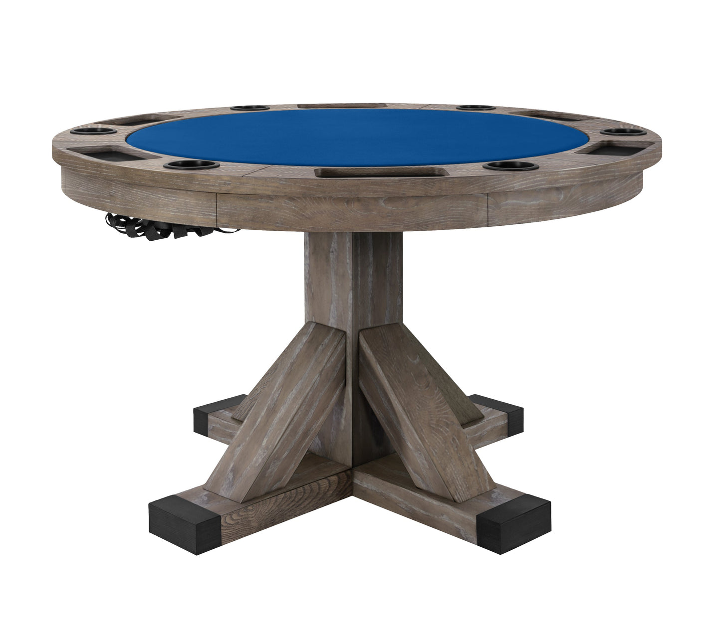 Sterling 3 in 1 Game Table With Bumper Pool - Rustic Series