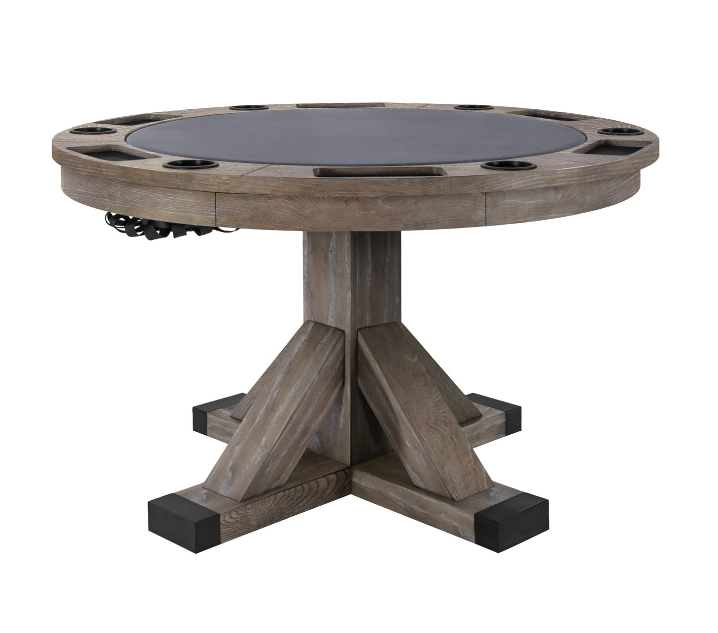 Sterling 3 in 1 Game Table With Bumper Pool - Rustic Series
