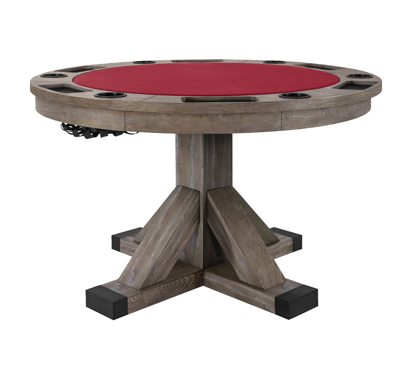 Sterling 3 in 1 Game Table With Bumper Pool - Rustic Series