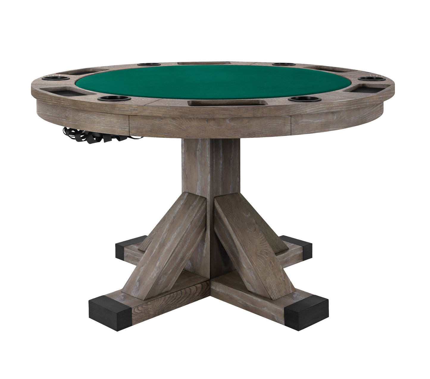 Sterling 3 in 1 Game Table With Bumper Pool - Rustic Series