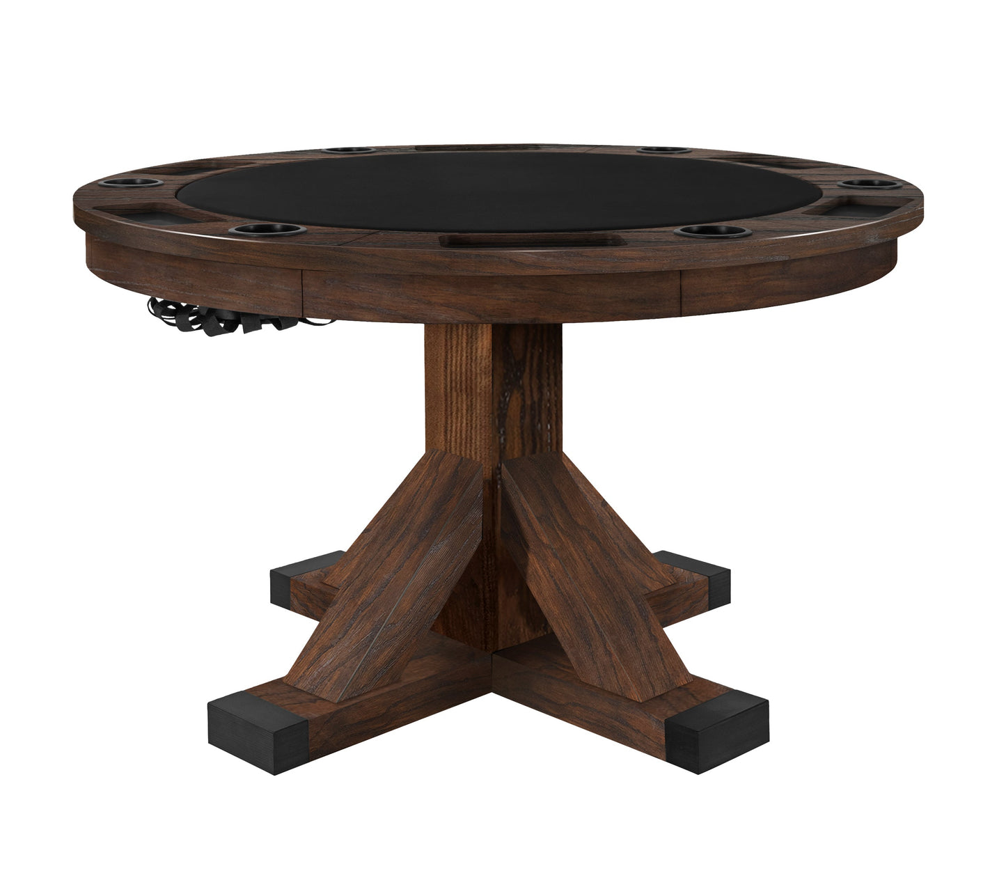 Sterling 3 in 1 Game Table With Bumper Pool - Rustic Series