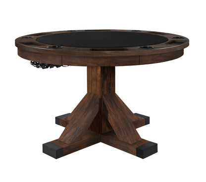 Sterling 3 in 1 Game Table With Bumper Pool - Rustic Series