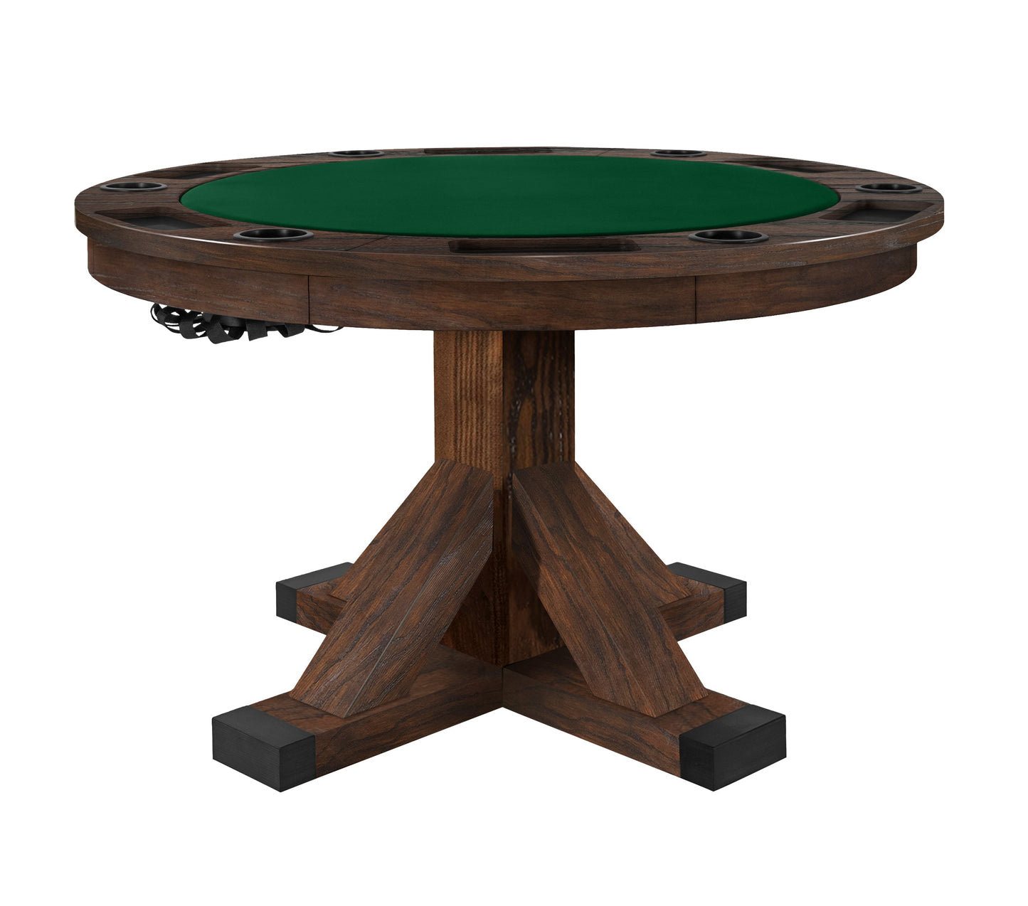 Sterling 3 in 1 Game Table With Bumper Pool - Rustic Series
