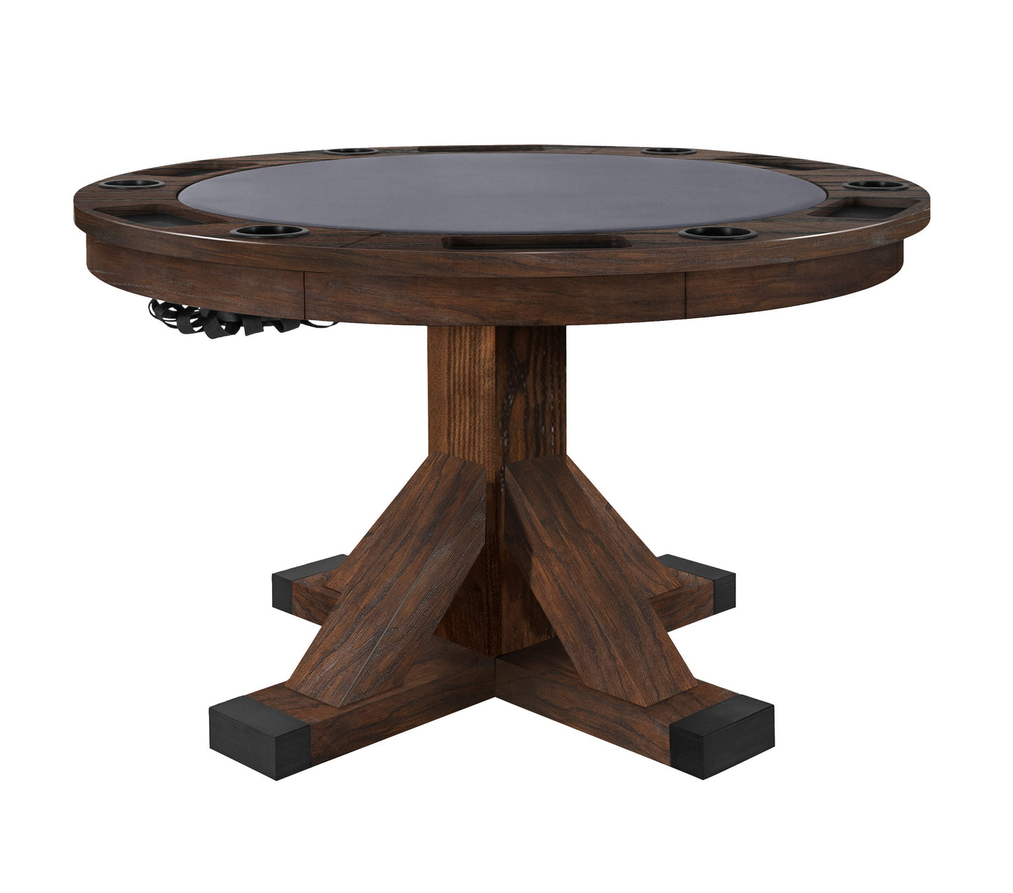 Sterling 3 in 1 Game Table With Bumper Pool - Rustic Series