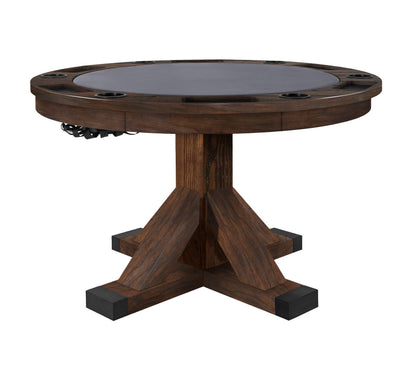 Sterling 3 in 1 Game Table With Bumper Pool - Rustic Series