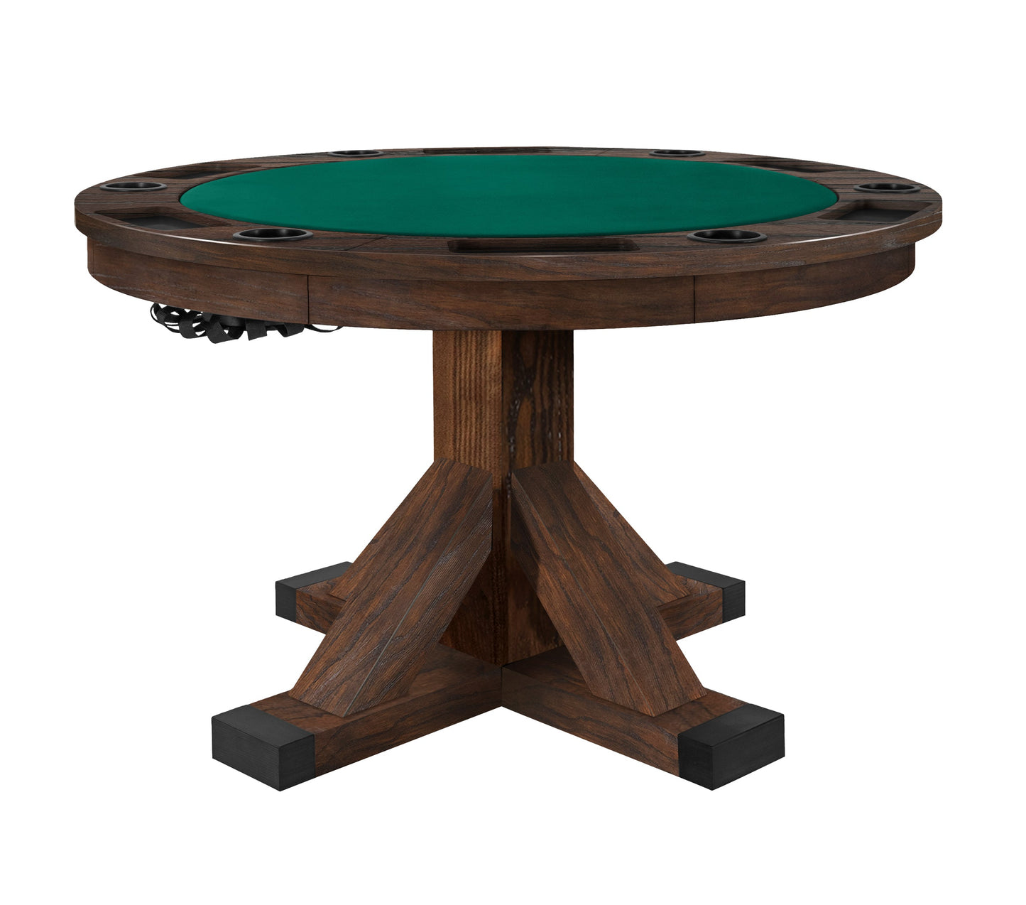 Sterling 3 in 1 Game Table With Bumper Pool - Rustic Series