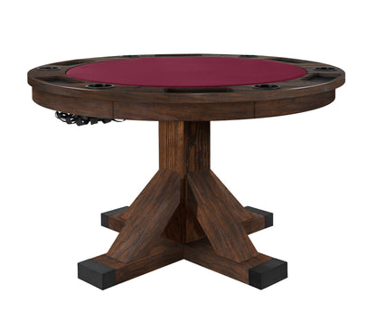 Sterling 3 in 1 Game Table With Bumper Pool - Rustic Series