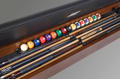 Baylor 7 Ft Pool Table Dining Collection - Rustic Series