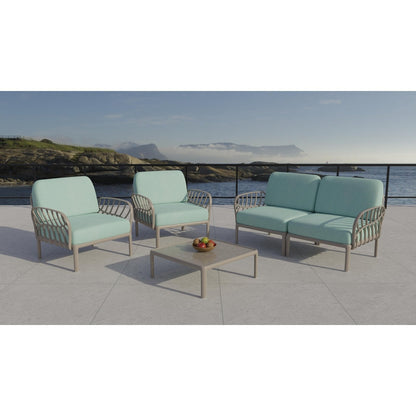Strata Furniture Dahlia Patio Loveseat and Chair Group -  ODALCCTGM