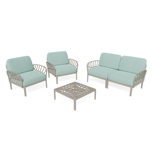 Strata Furniture Dahlia Patio Loveseat and Chair Group -  ODALCCTGM