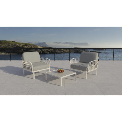 Strata Furniture Dahlia Patio Set Chairs and Table -  ODACCTWG