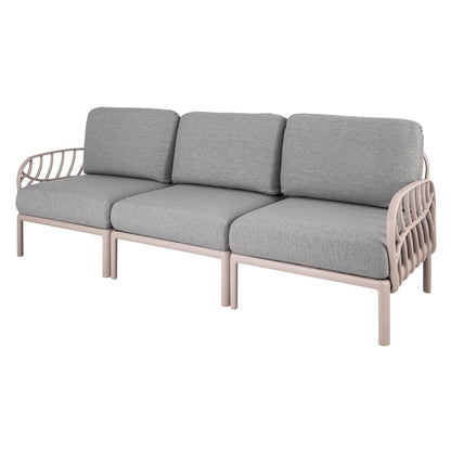 Strata Furniture Dahlia Patio Sofa Grey  - ODASGG