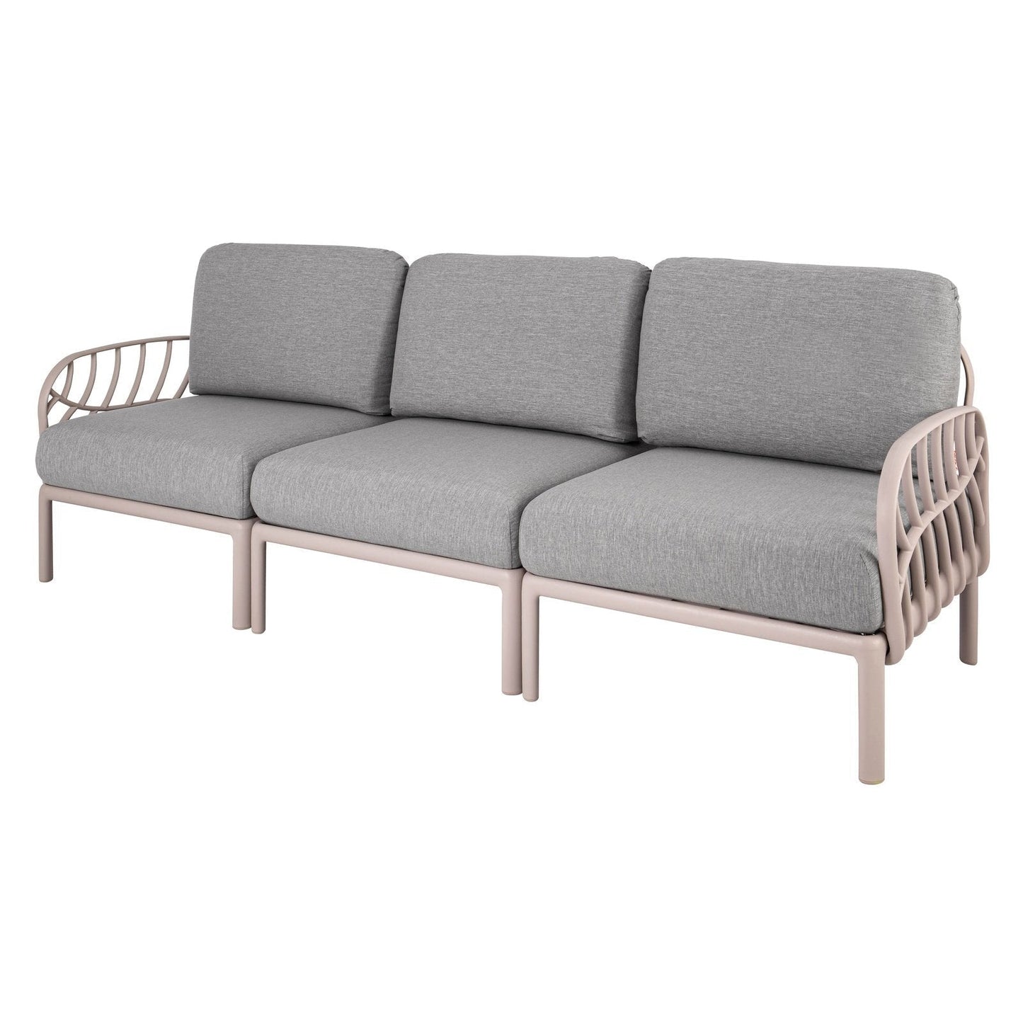 Strata Furniture Dahlia Patio Sofa Grey  - ODASGG