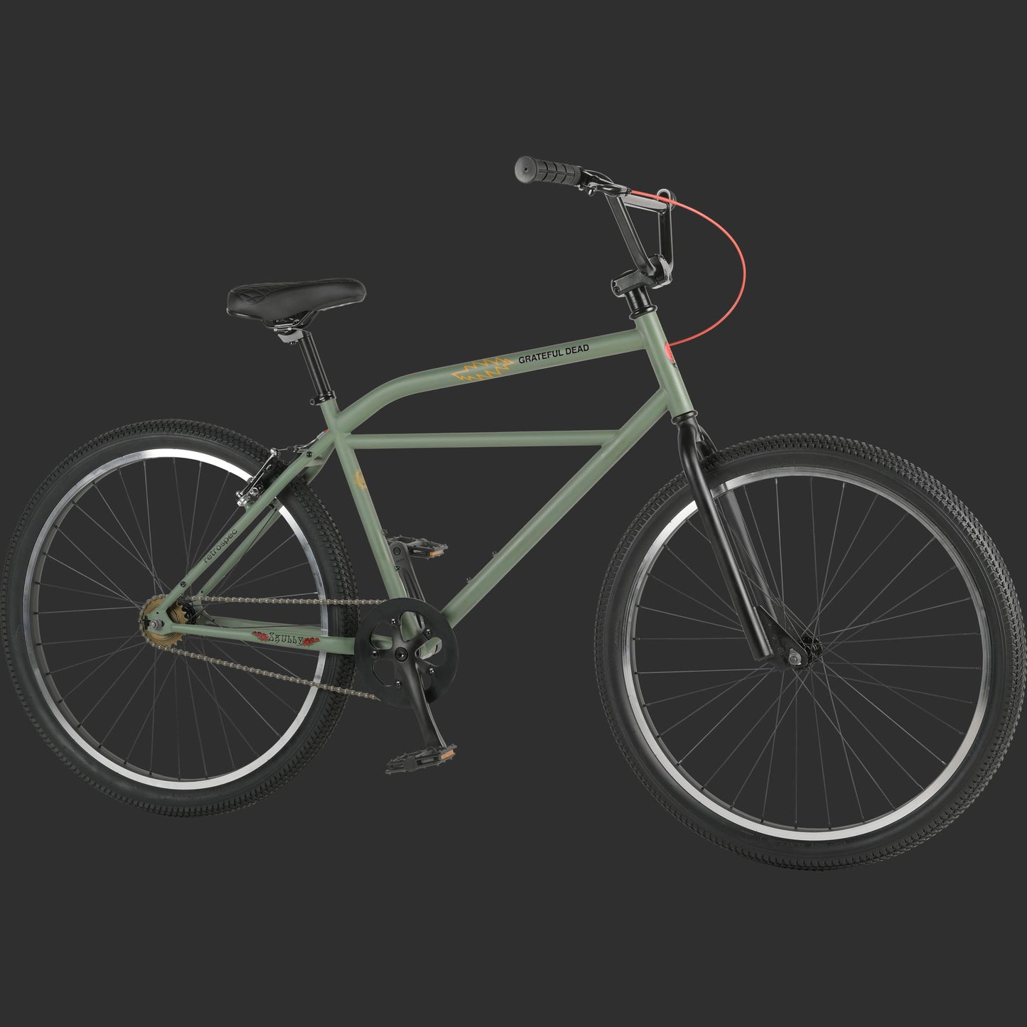 Retrospec Grateful Dead Sully Klunker Bike - Single Speed - 6486