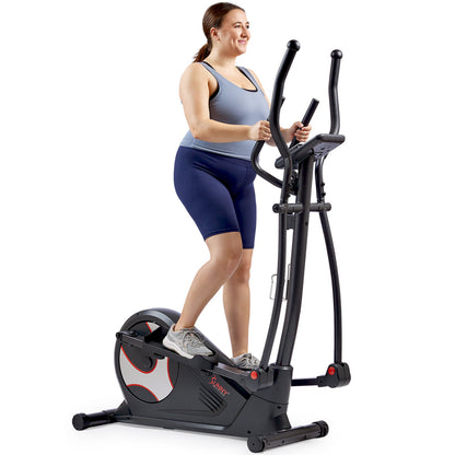 Adam Equipment Sunny Health & Fitness Pro Smart Elliptical Trainer With 15 Levels of Magnetic Resistance - SF-E323050S