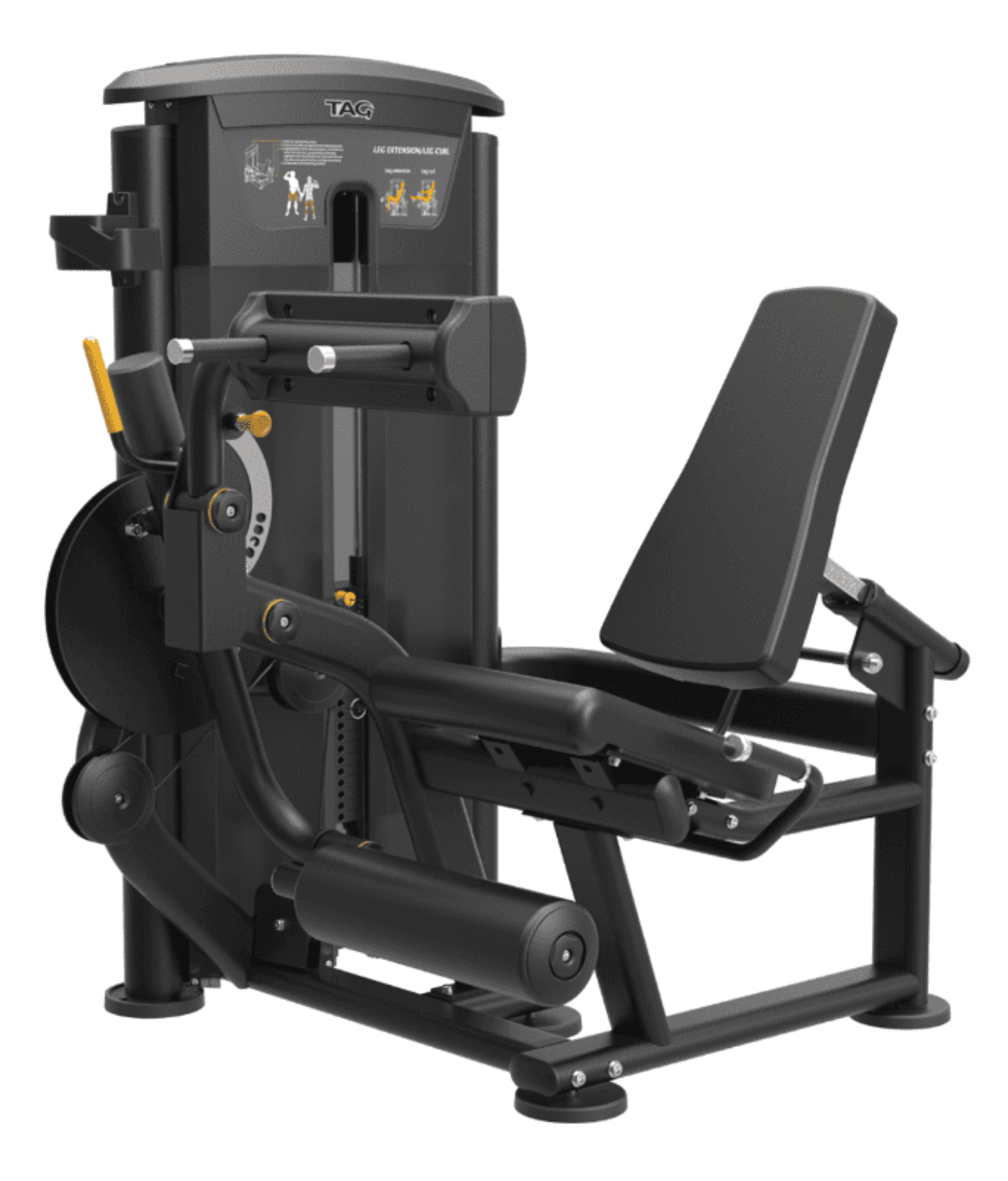 TAG Fitness Elite Leg Extension Leg Curl - 1770024643334_382
