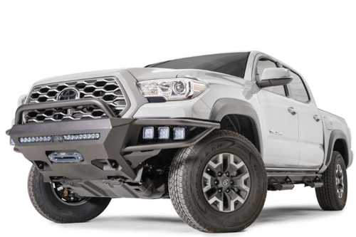 Fab Fours 2016-2023 Toyota Tacoma Front Winch Bumper TB16-02-1 Pre Runner Guard