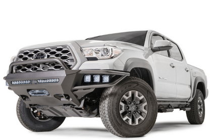 Fab Fours 2016-2023 Toyota Tacoma Front Winch Bumper TB16-02-1 Pre Runner Guard