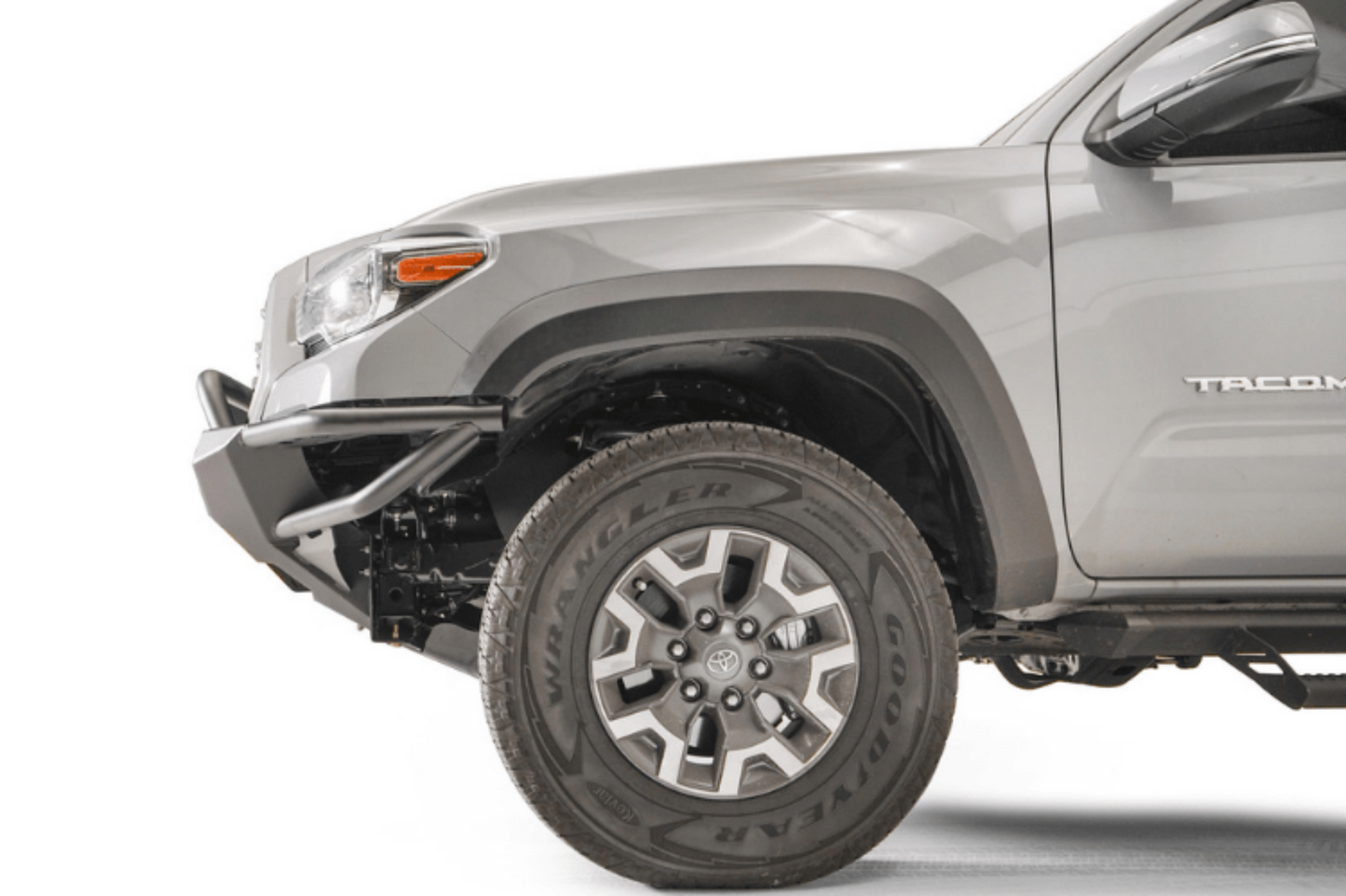 Fab Fours 2016-2023 Toyota Tacoma Front Winch Bumper TB16-02-1 Pre Runner Guard