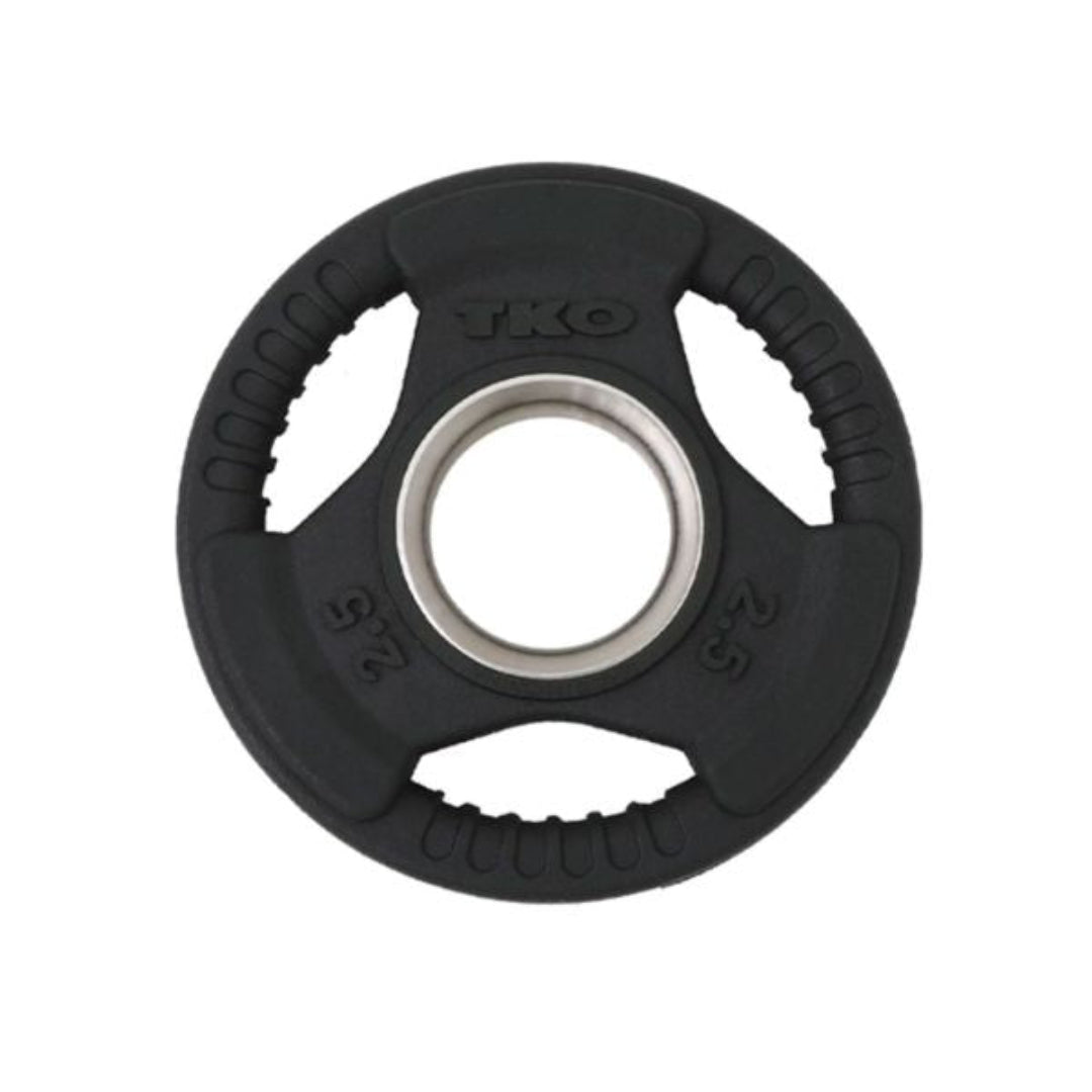 TKO PVC Olympic Tri Grip Plate Sets - 802OP