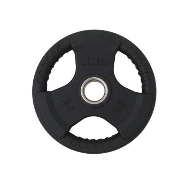 TKO PVC Olympic Tri Grip Plate Sets - 802OP