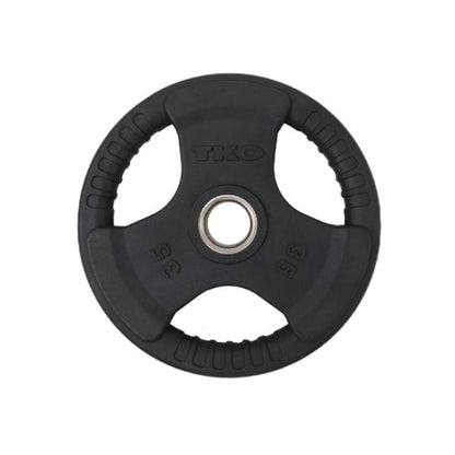 TKO PVC Olympic Tri Grip Plate Sets - 802OP