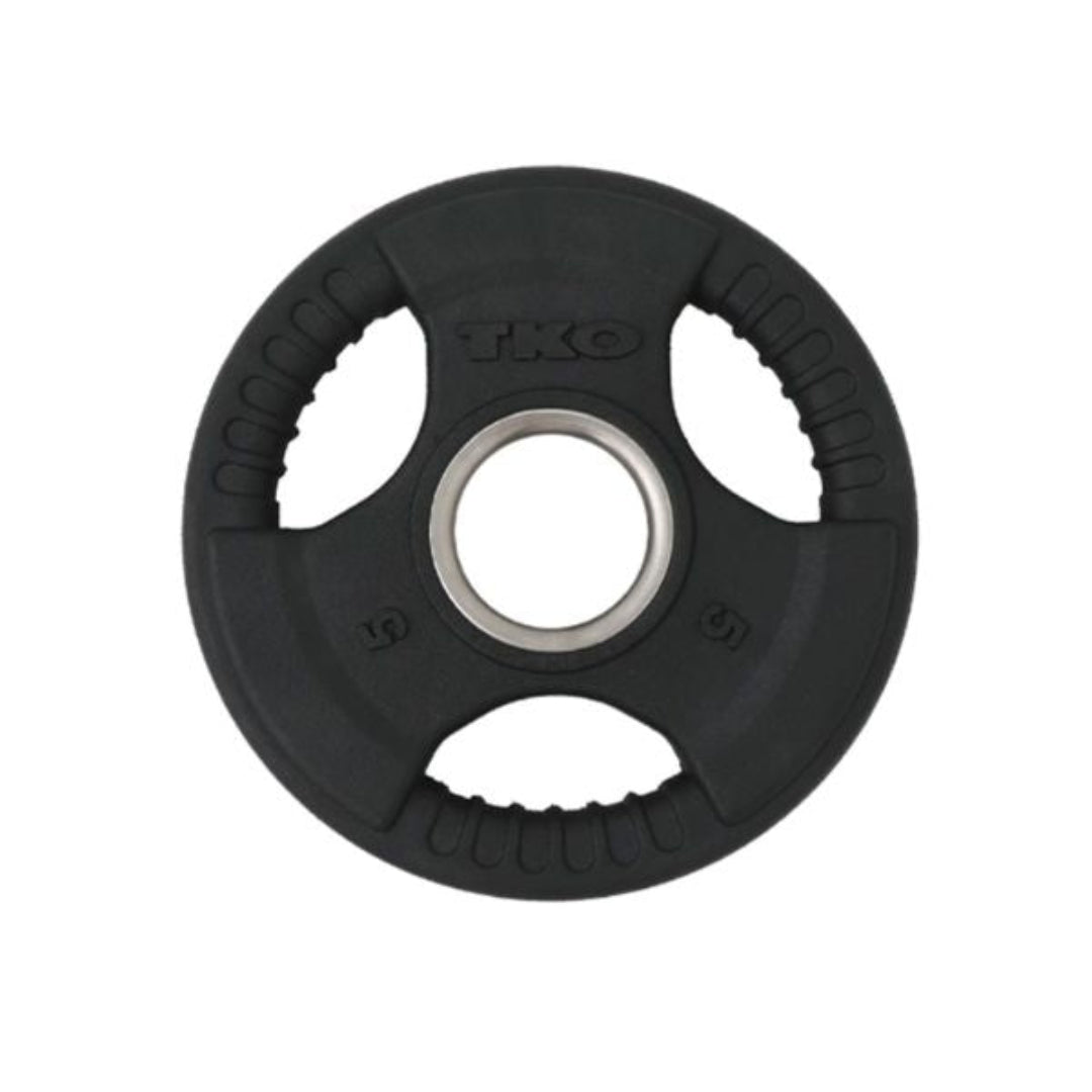 TKO PVC Olympic Tri Grip Plate Sets - 802OP