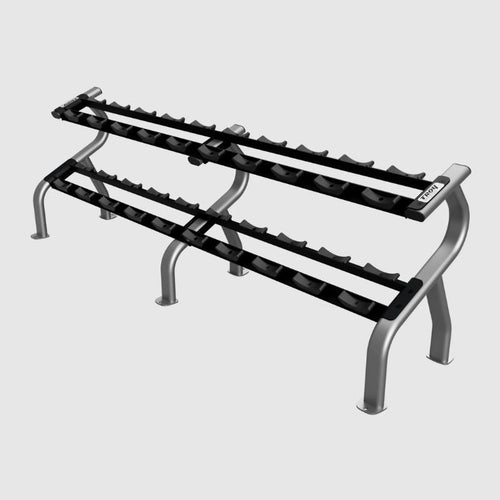 TROY DR-10 10-Pair Dumbbell Saddle Rack
