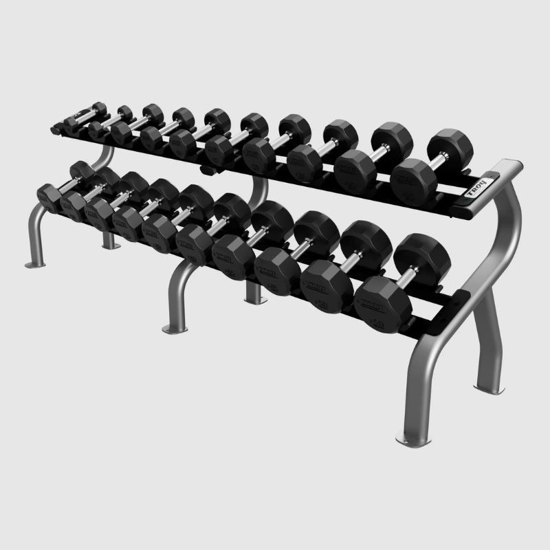 TROY DR-10 10-Pair Dumbbell Saddle Rack