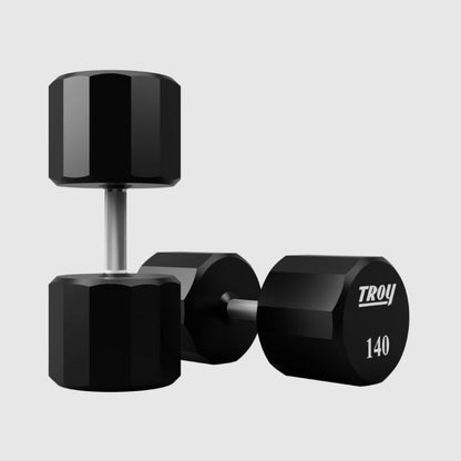 TROY TSD-U 12-Sided Urethane Encased Dumbbell