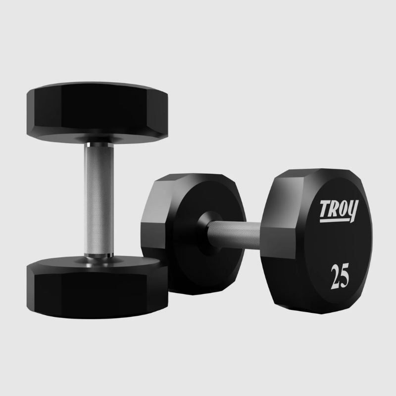 TROY TSD-U 12-Sided Urethane Encased Dumbbell