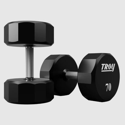 TROY TSD-U 12-Sided Urethane Encased Dumbbell