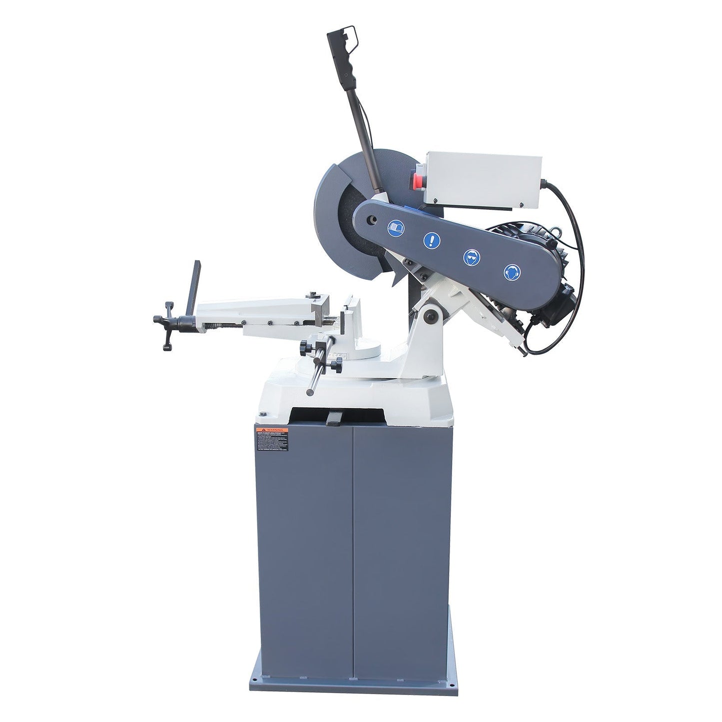 KAKA INDUSTRIAL Abrasive Saw, Powerful Chop Saw for Metal Cutting, 0-45 Degrees Adjustable Angle Miter Saw, 14-inch Blade, 4000W 5160RPM, Swivel Base and Mitering Head, Abrasive Cut Off Saws 230V-60HZ-3PH TV-14 - 188024V230