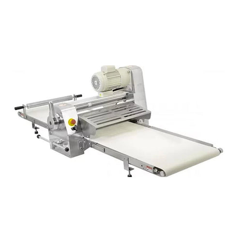 Chef AAA - , Commercial Dough Sheeter Conveyor Belt Stainless Steel Counter Top - SSDSTT