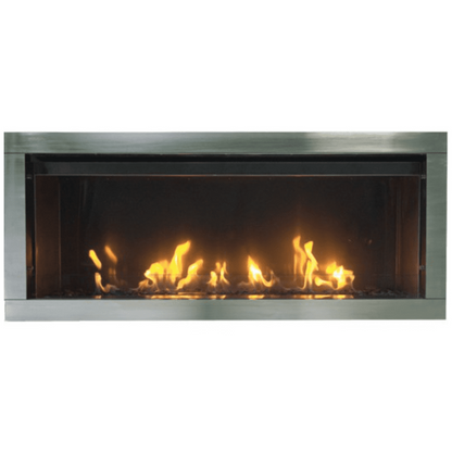 Sierra Flame " Outdoor Direct Vent Linear Fireplace - TAHOE-45-LP