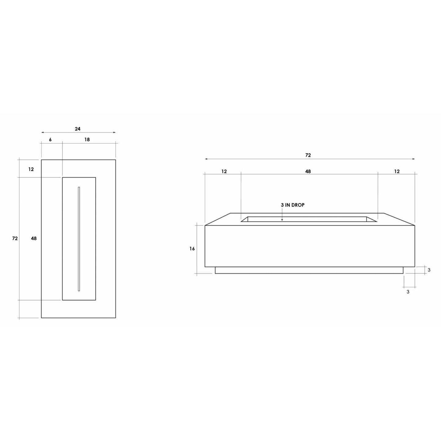 Tavola 72 Narrow Diagram