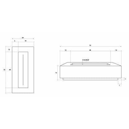 Tavola 72 Narrow Diagram
