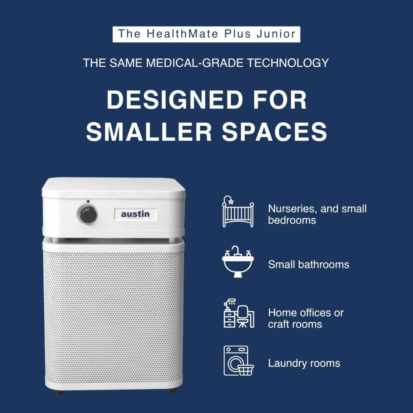 Austin Air HealthMate Plus Junior - A250C1