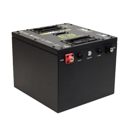 Eco Battery 51V 105Ah Thru-Hole LiFePO4 Battery / Heated - A-051105-01-H