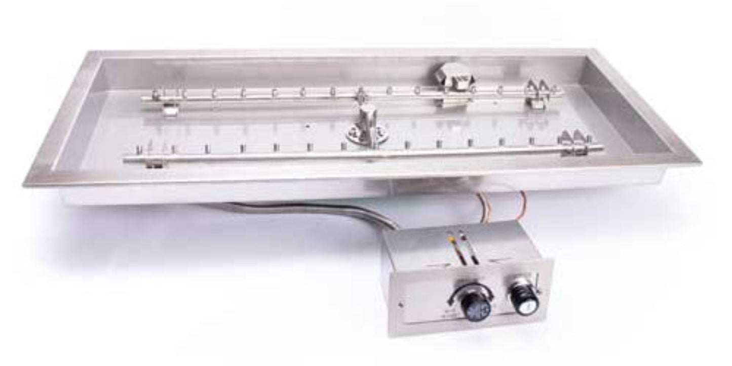 42″ Rectangle Manual Spark Ignition Kit - TOR-FPPK42X14-H-FLEX-NG