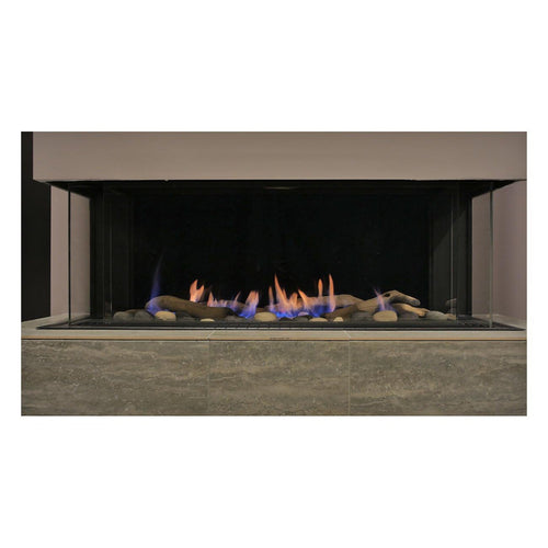 Sierra Flame  Sided Liquid Propane Gas Fireplace - TOSCANA-38-LP