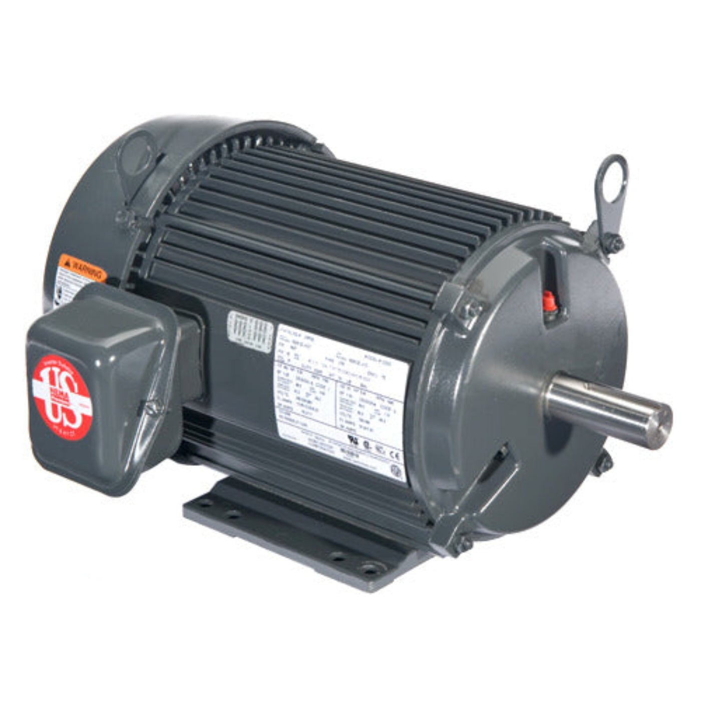 U.S. Motors U10P3D General Purpose Three Phase TEFC Horizontal - Footed Motor - U10P3D