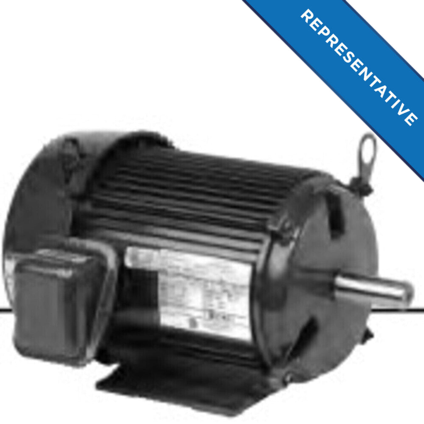 U.S. Motors U32P4D General Purpose Three Phase TEFC Horizontal - Footed Motor - U32P4D