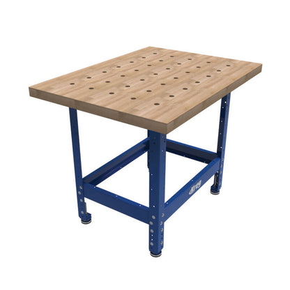 KREG 24" X 32" Universal Bench w/ Hardwood Top + Dog Holes - UBENCH-3224-DH
